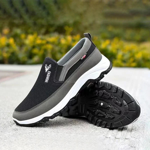 Arthur - Slip-On Walking Shoes with Cushioned Sole and Breathable Mesh