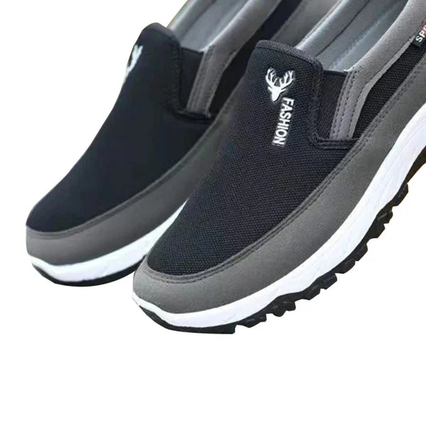 Arthur - Slip-On Walking Shoes with Cushioned Sole and Breathable Mesh