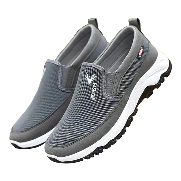 Arthur - Slip-On Walking Shoes with Cushioned Sole and Breathable Mesh