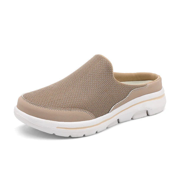 Cassian – Mesh Slip-On Mules with Cushioned Sole and Open Back Design