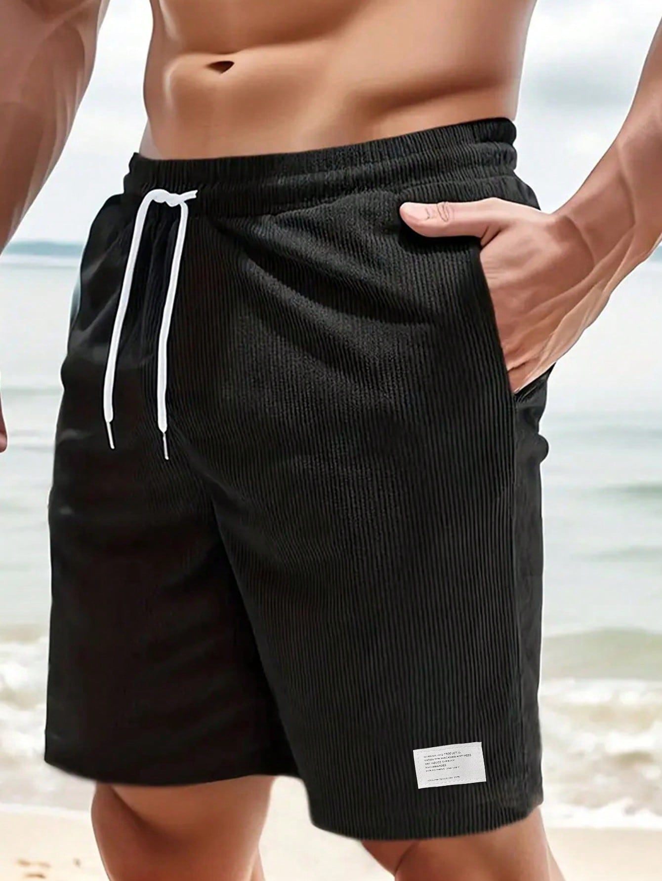 Elias | Men's Summer Relaxed Corduroy Shorts