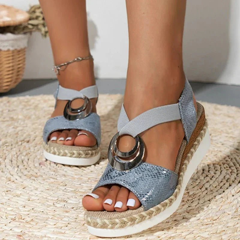 Mira | Women's Summer Wedge Sandals