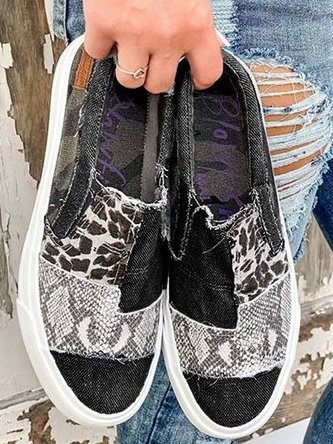 Noa | Women's All-Season Leopard Print Slip-On Shoes