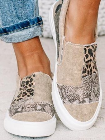 Noa | Women's All-Season Leopard Print Slip-On Shoes