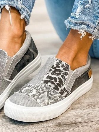 Noa | Women's All-Season Leopard Print Slip-On Shoes