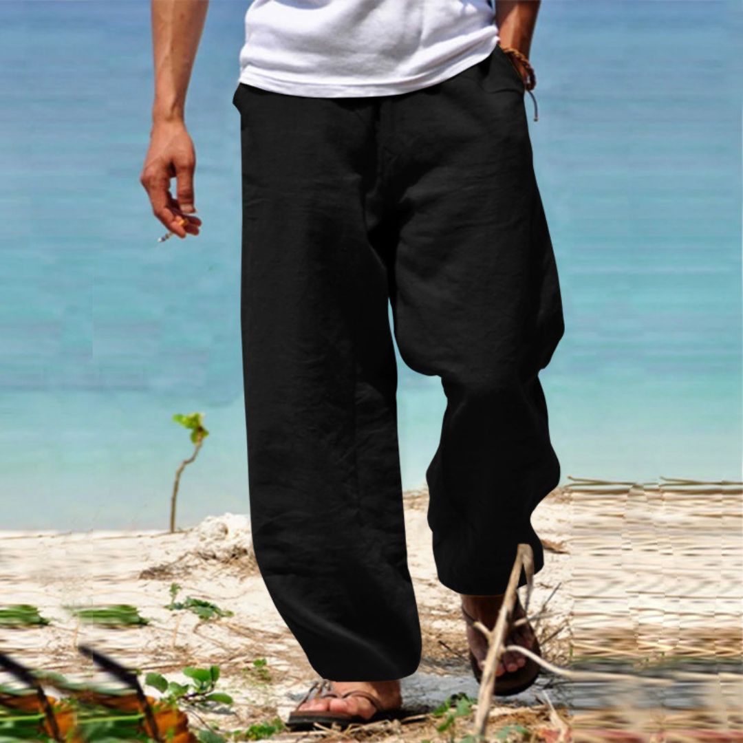 Rafael | Men's Summer Relaxed Beach Trousers
