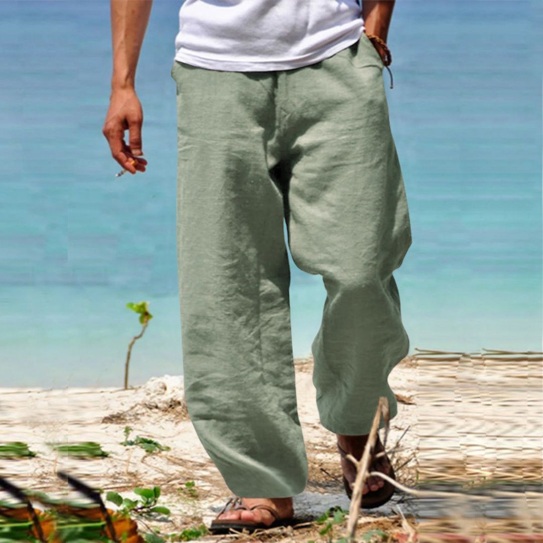 Rafael | Men's Summer Relaxed Beach Trousers
