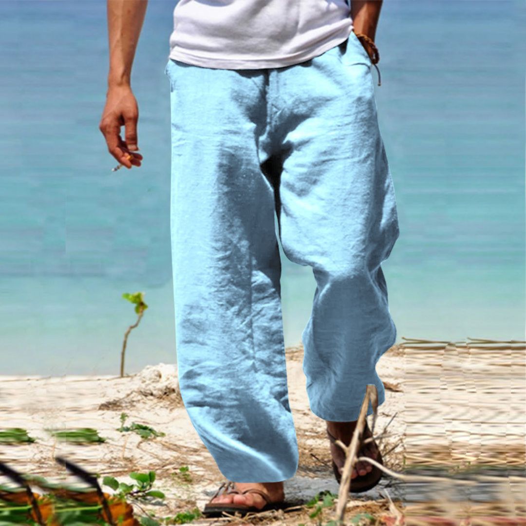 Rafael | Men's Summer Relaxed Beach Trousers