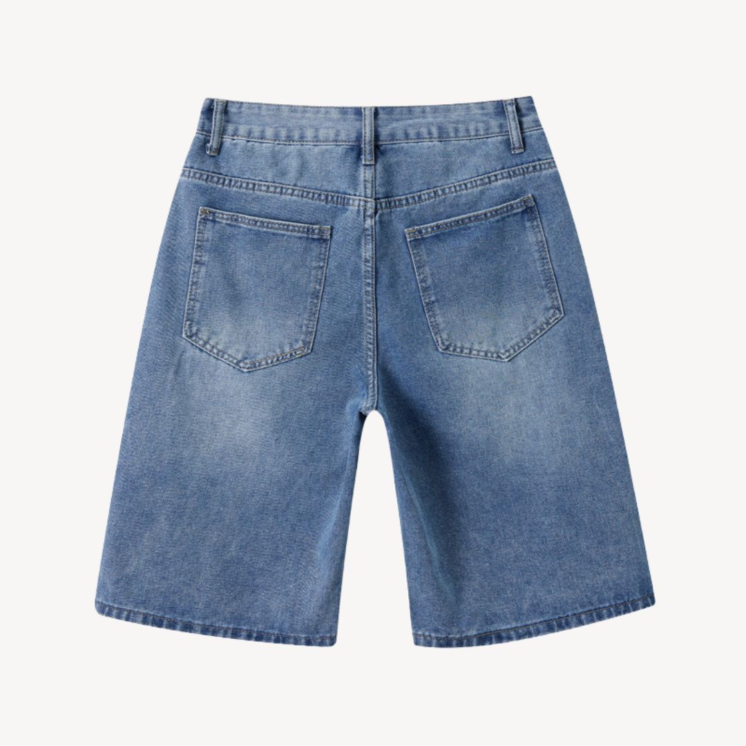Thiago | Men's Summer Relaxed Fit Denim Shorts