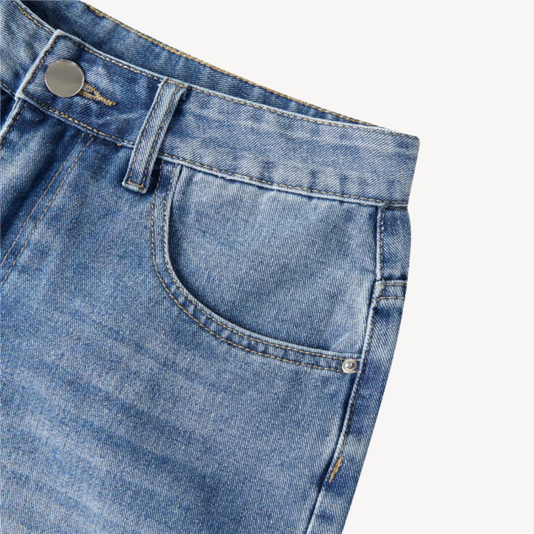 Thiago | Men's Summer Relaxed Fit Denim Shorts