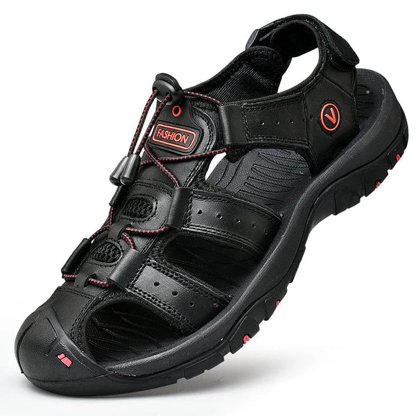 Tobias – Outdoor Sport Sandals with Closed Toe and Adjustable Drawstring