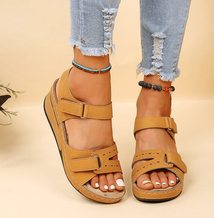 Alina | Women's Summer Strappy Wedge Sandals