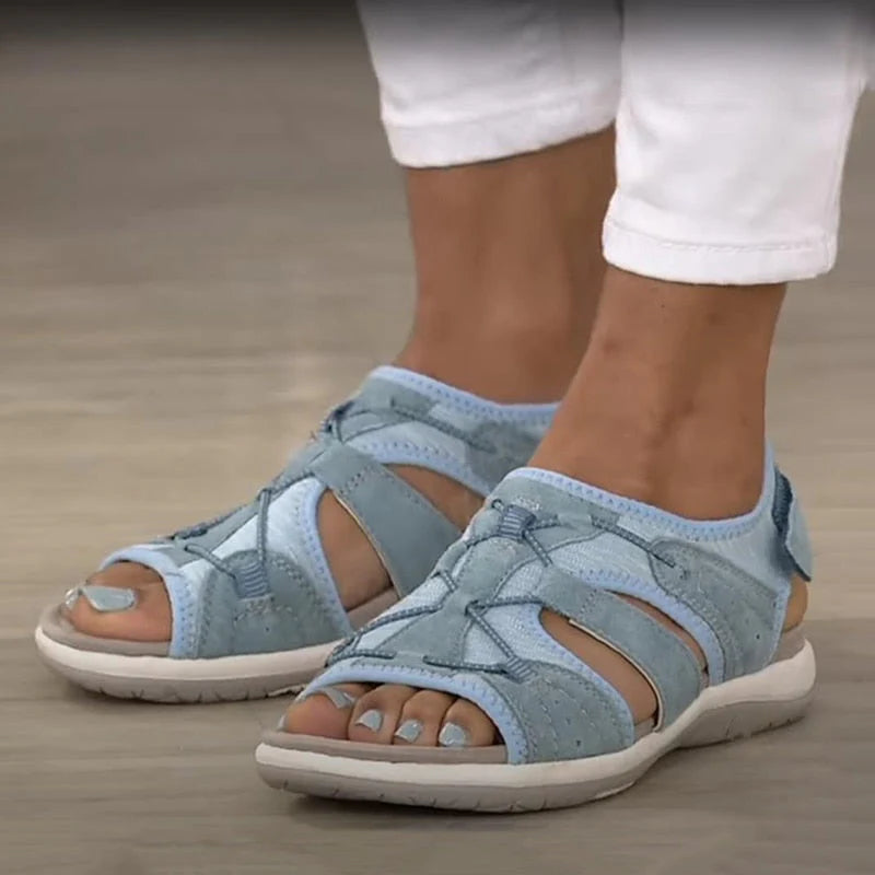 Astrid – Sporty Walking Sandals with Cushioned Sole and Adjustable Strap