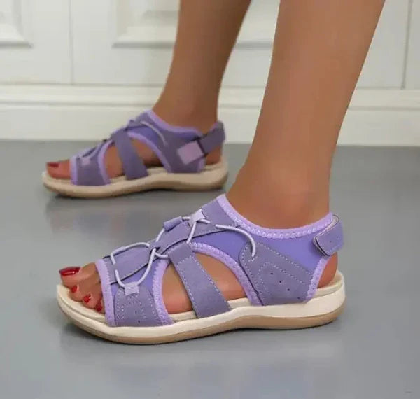 Astrid – Sporty Walking Sandals with Cushioned Sole and Adjustable Strap
