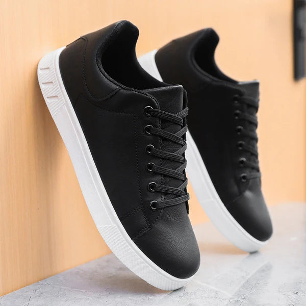 Brandon – Casual Low-Top Sneakers with Faux Finish
