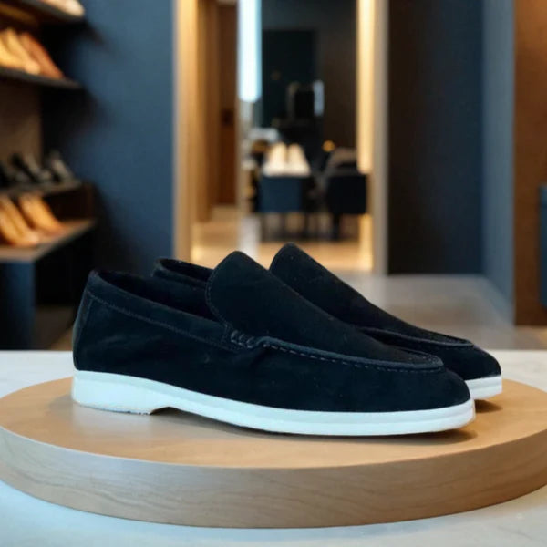Colin – Loafers with Moc Toe and Cushioned Sole