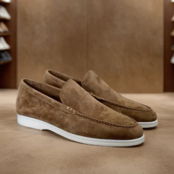 Colin – Loafers with Moc Toe and Cushioned Sole
