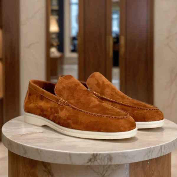 Colin – Loafers with Moc Toe and Cushioned Sole