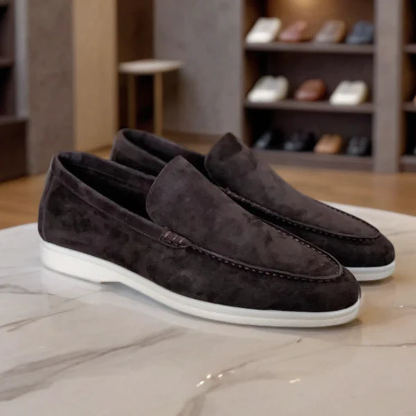 Colin – Loafers with Moc Toe and Cushioned Sole