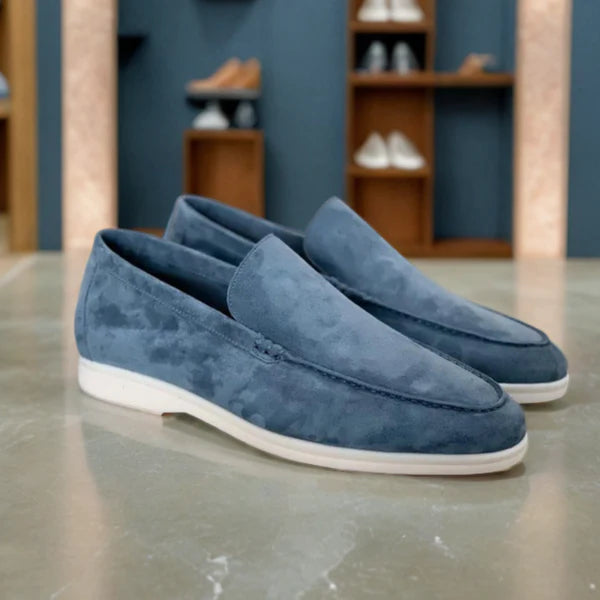 Colin – Loafers with Moc Toe and Cushioned Sole