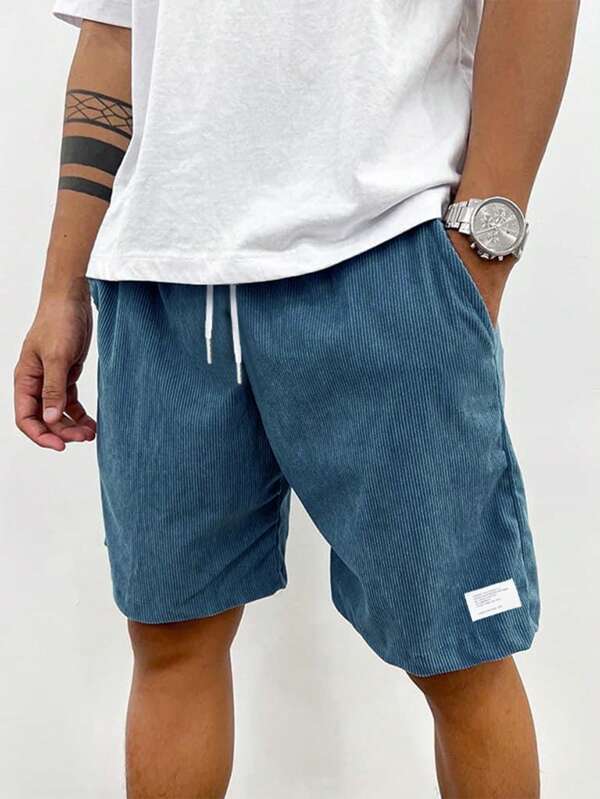 Elias | Men's Summer Relaxed Corduroy Shorts