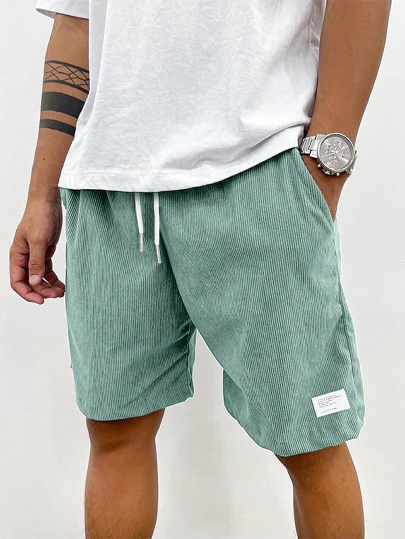 Elias | Men's Summer Relaxed Corduroy Shorts