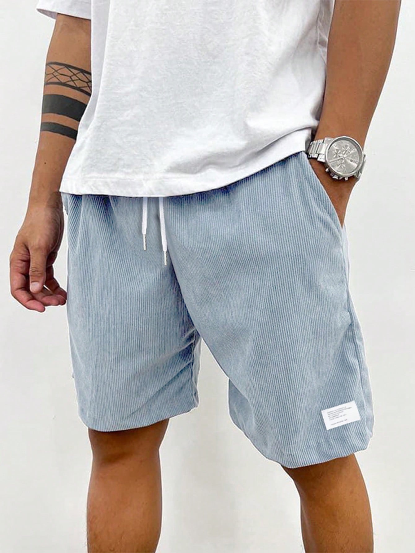 Elias | Men's Summer Relaxed Corduroy Shorts