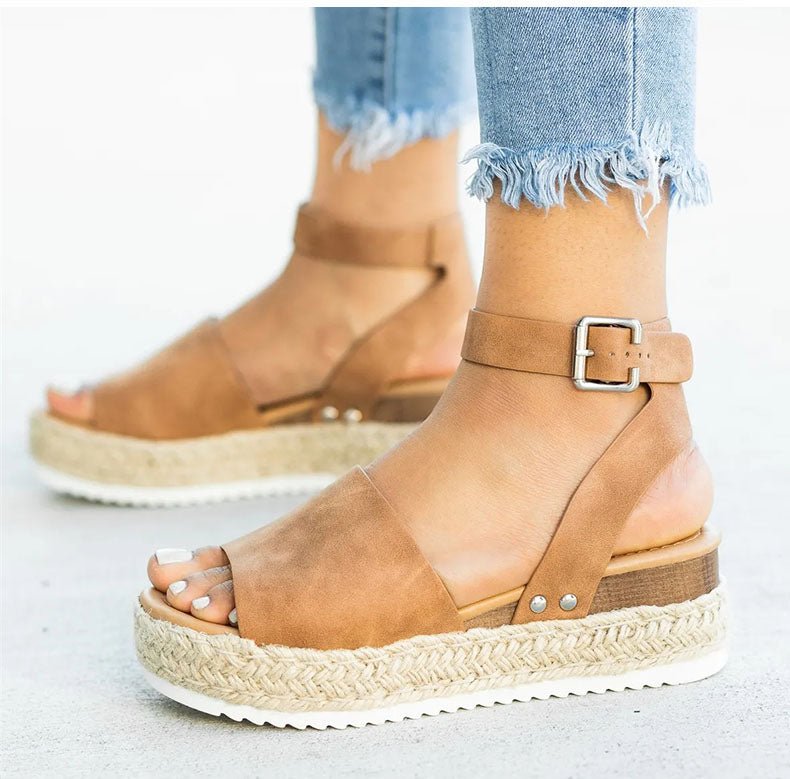 Freya | Women's Summer Strappy Comfort Sandals