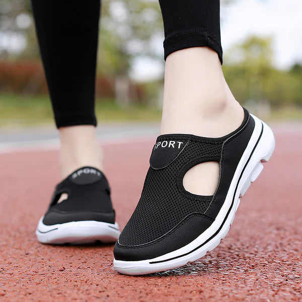 Grant – Mesh Slip-On Mules with Ventilated Sport Design