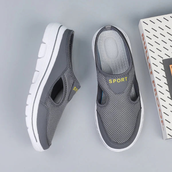 Grant – Mesh Slip-On Mules with Ventilated Sport Design