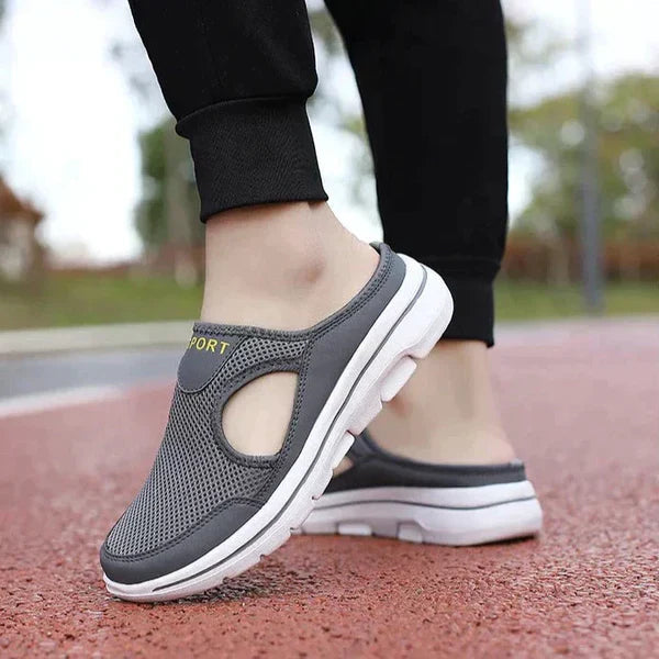 Grant – Mesh Slip-On Mules with Ventilated Sport Design