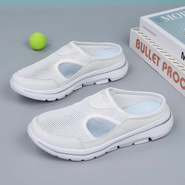 Grant – Mesh Slip-On Mules with Ventilated Sport Design