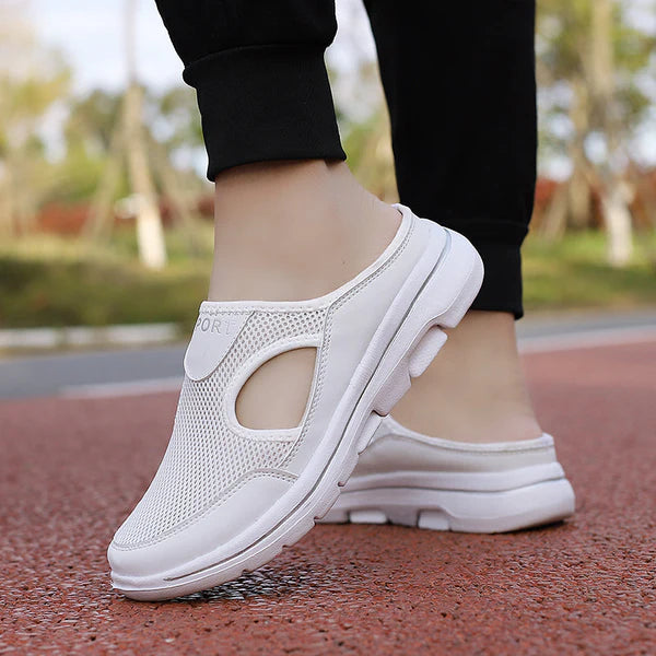 Grant – Mesh Slip-On Mules with Ventilated Sport Design