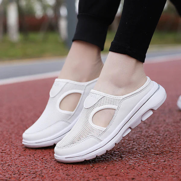 Grant – Mesh Slip-On Mules with Ventilated Sport Design