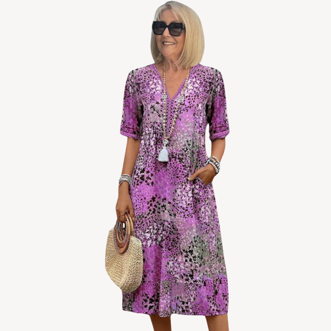 Isla | Women's Summer Floral Midi Dress
