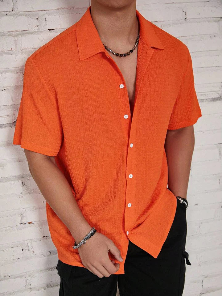 Jaxon – Casual Short Sleeve Shirt with Lightweight Fabric