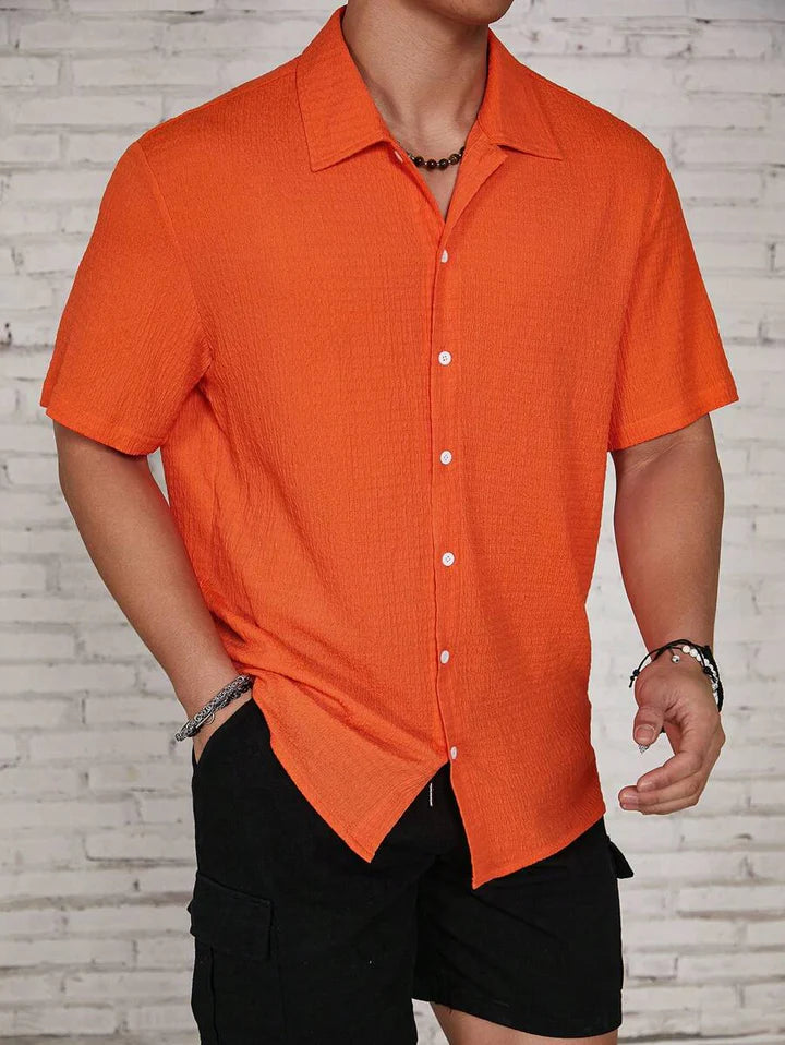 Jaxon – Casual Short Sleeve Shirt with Lightweight Fabric