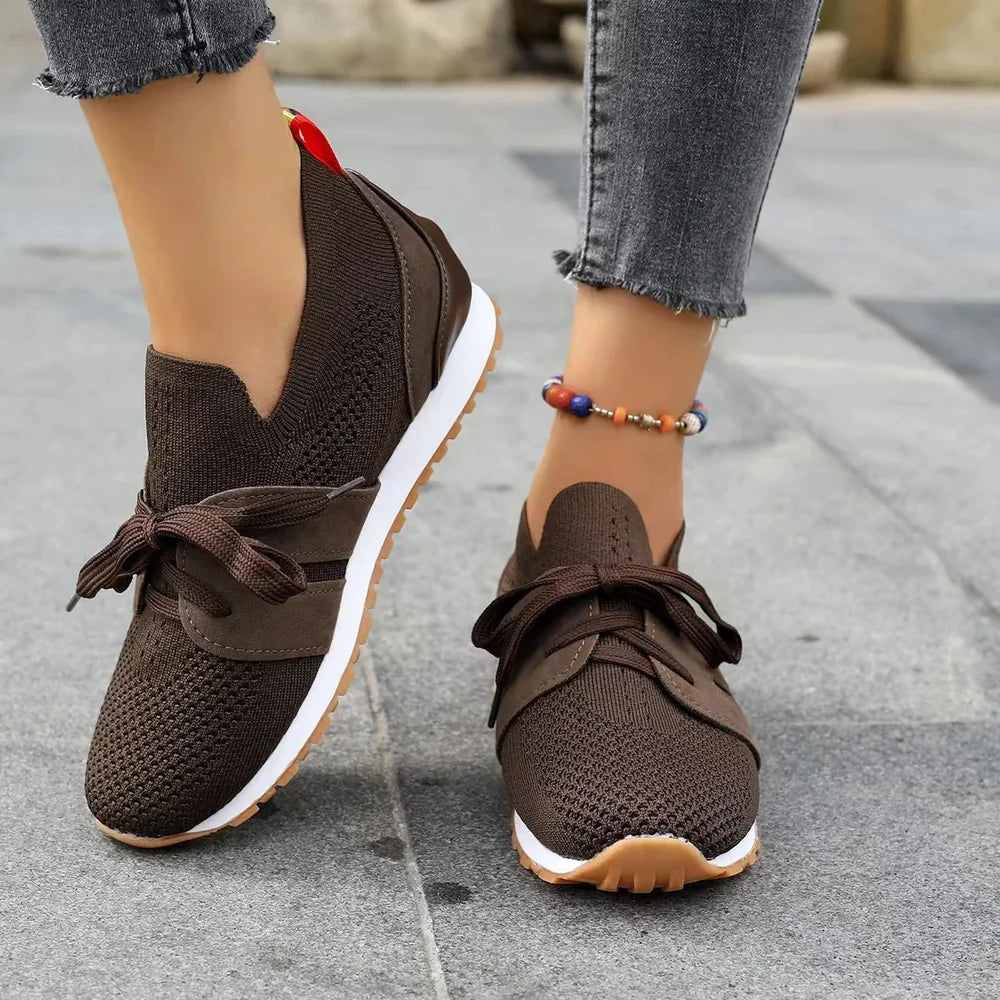 Maribel - Espadrille Wedge Sandals with Crisscross Straps