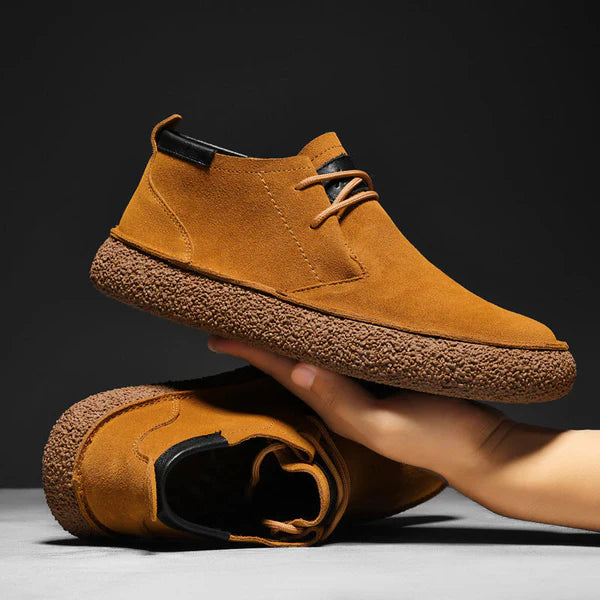 Nathan – Chukka Boots with Textured Sole