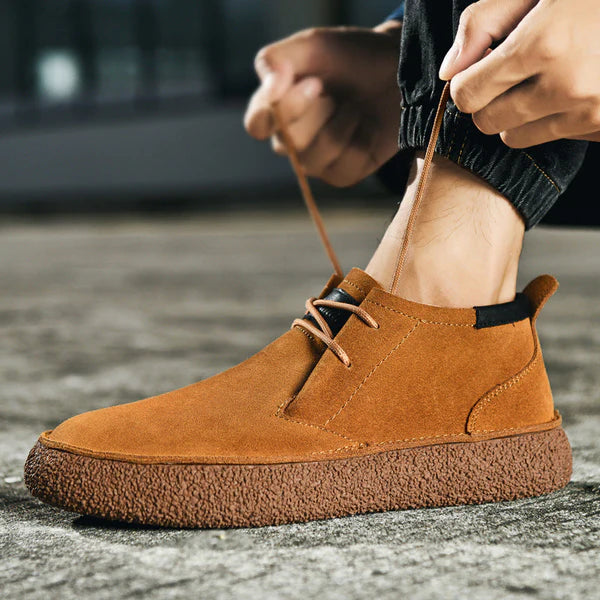 Nathan – Chukka Boots with Textured Sole