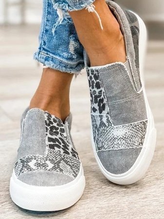 Noa | Women's All-Season Leopard Print Slip-On Shoes