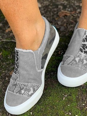Noa | Women's All-Season Leopard Print Slip-On Shoes