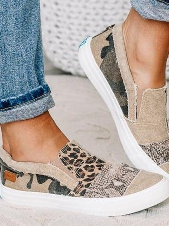 Noa | Women's All-Season Leopard Print Slip-On Shoes