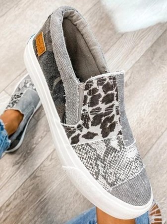 Noa | Women's All-Season Leopard Print Slip-On Shoes