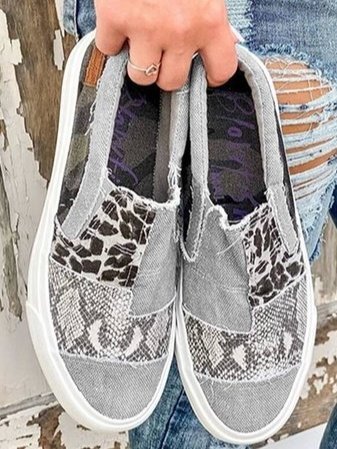 Noa | Women's All-Season Leopard Print Slip-On Shoes
