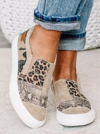 Noa | Women's All-Season Leopard Print Slip-On Shoes