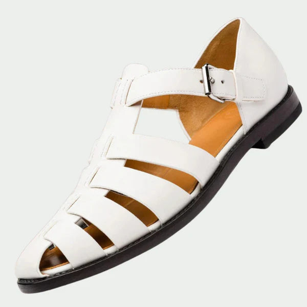 Nolan – Fisherman Sandals with Buckled Strap and Closed Toe Design