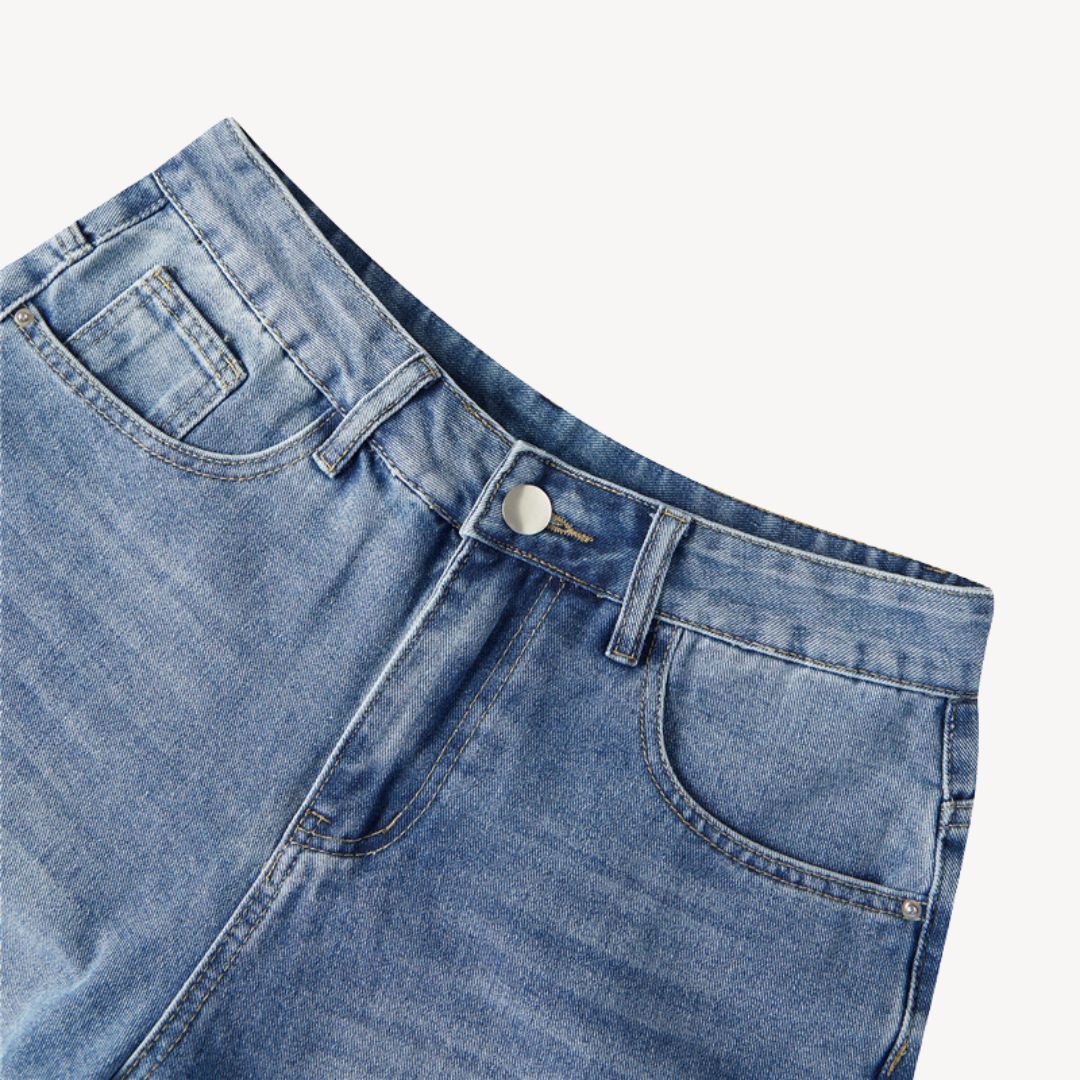 Thiago | Men's Summer Relaxed Fit Denim Shorts