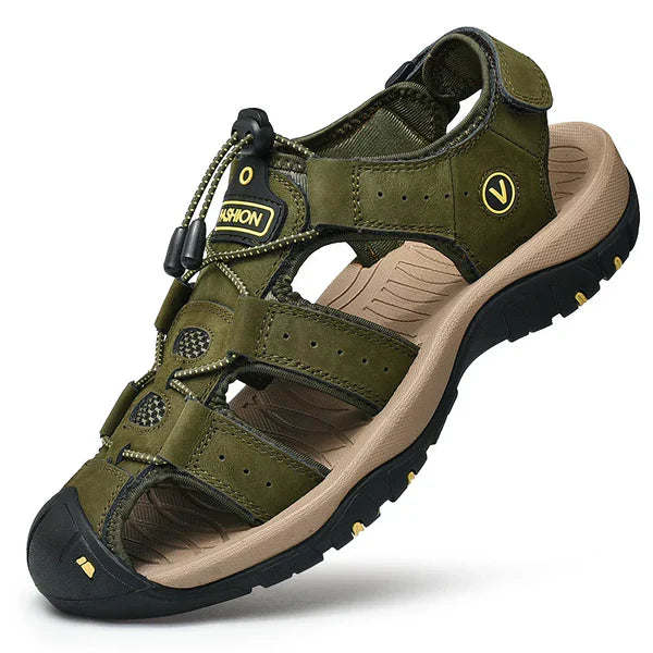Tobias – Outdoor Sport Sandals with Closed Toe and Adjustable Drawstring